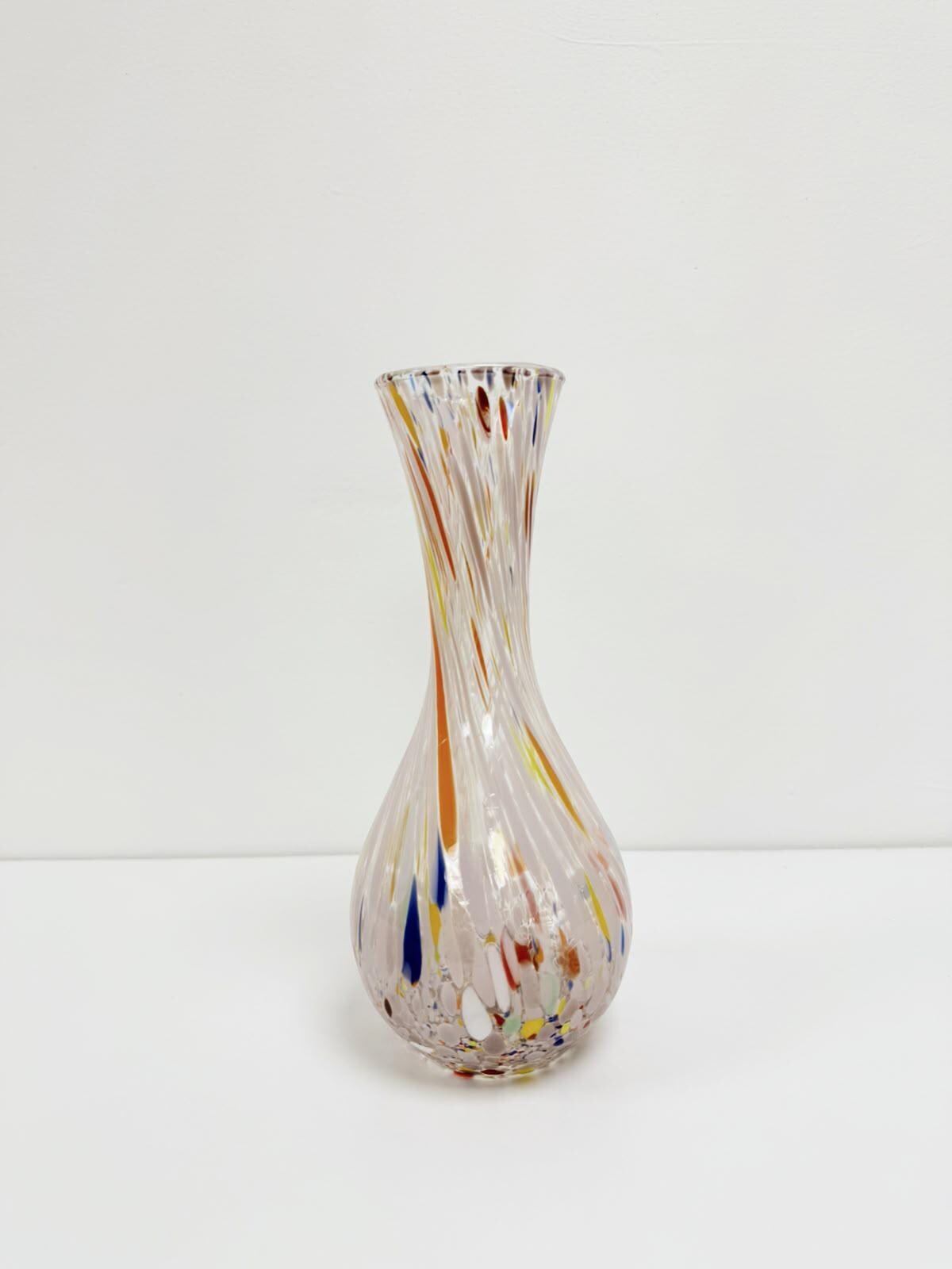 Murano Glass Vase | Certified Murano Glass | Made in Italy | Decorative Vase | Collection Imbuto