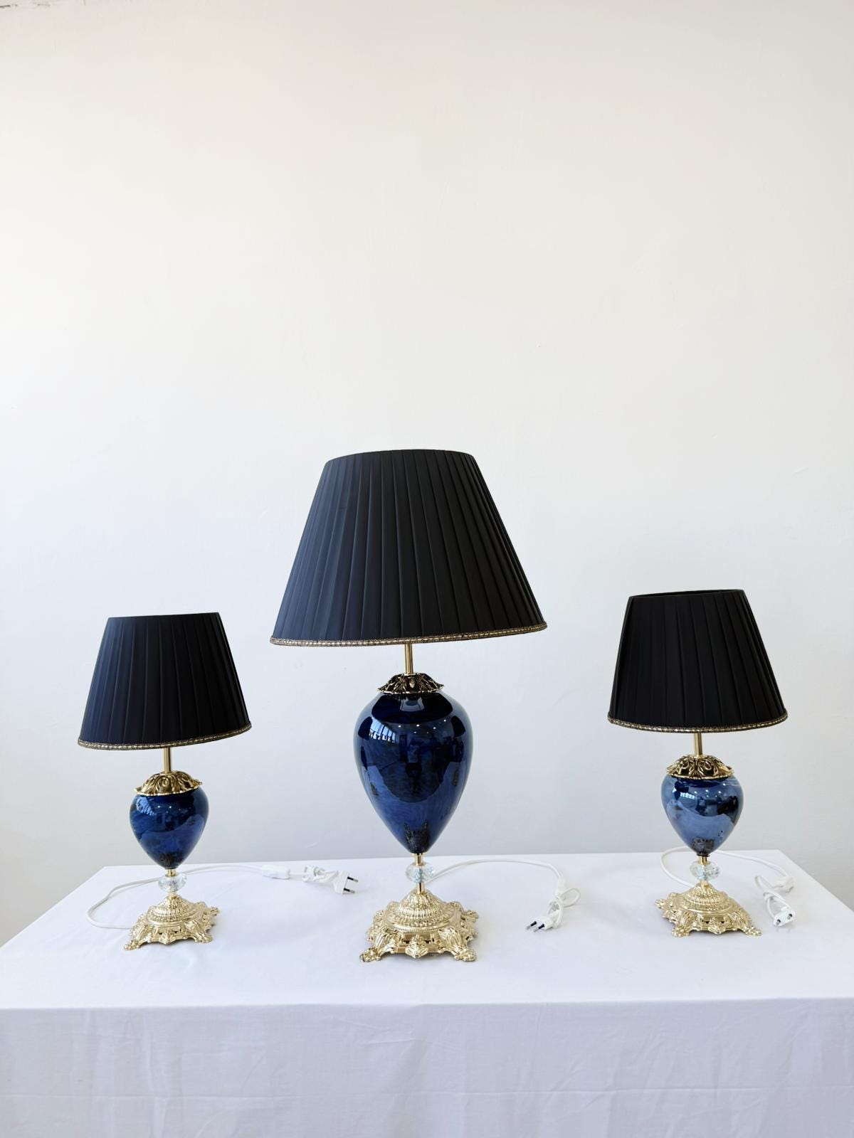 Murano Glass Table Lamp | Certified Murano Glass | Made in Italy | Decorative Lamp | Collection Mary