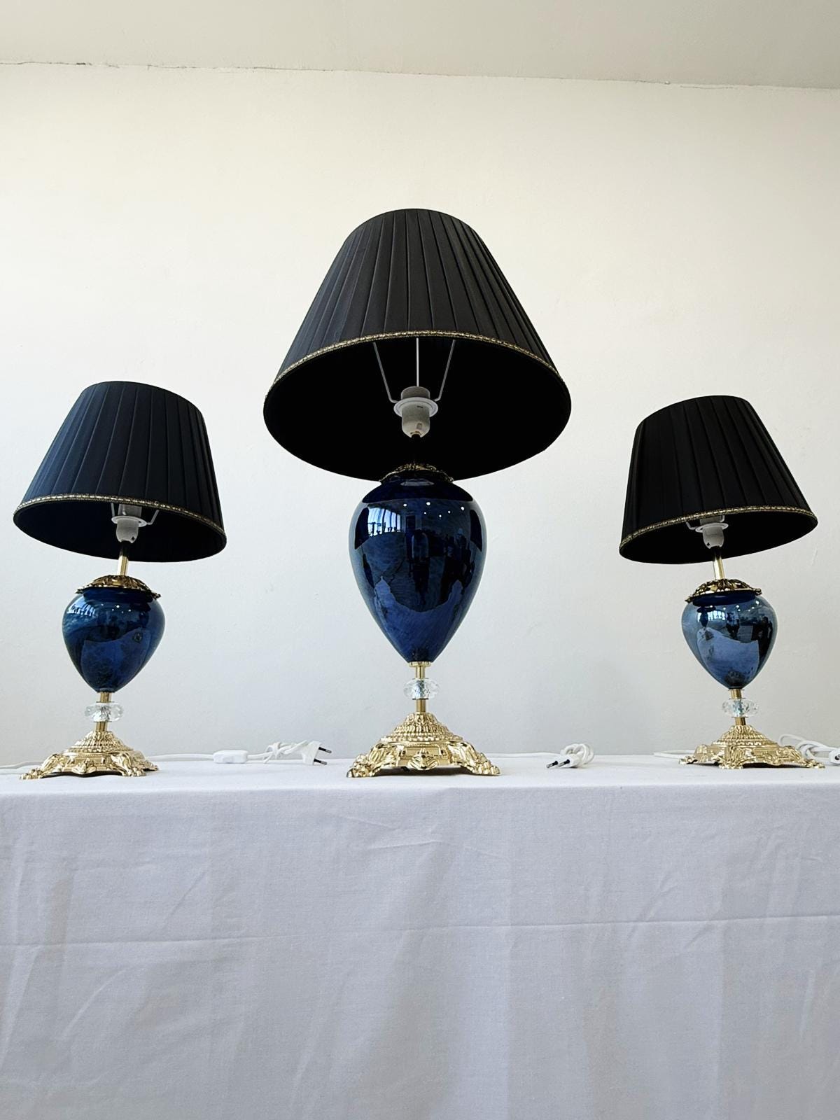 Murano Glass Table Lamp | Certified Murano Glass | Made in Italy | Decorative Lamp | Collection Mary
