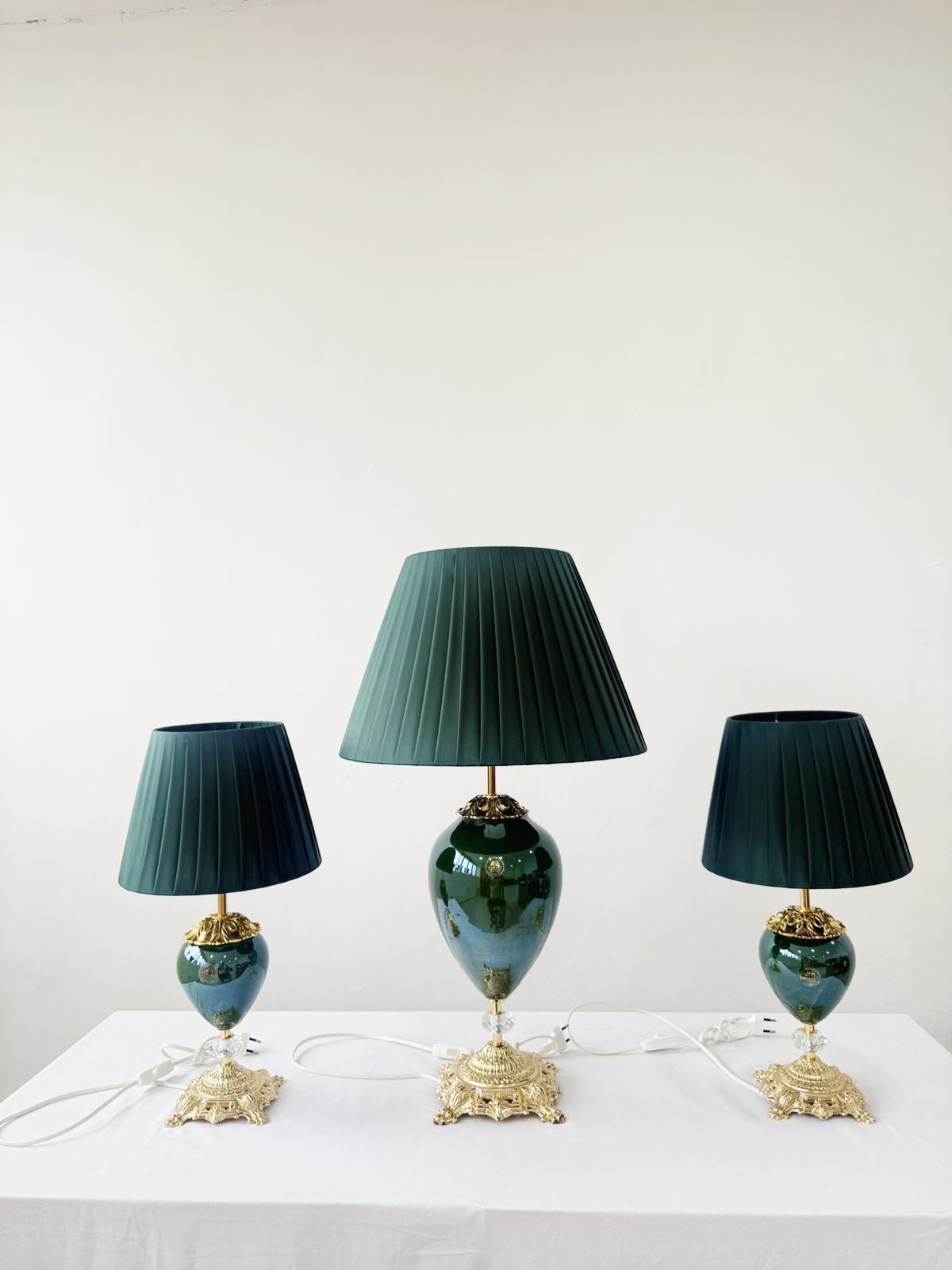 Murano Glass Table Lamp | Certified Murano Glass | Made in Italy | Decorative Lamp | Collection Mary
