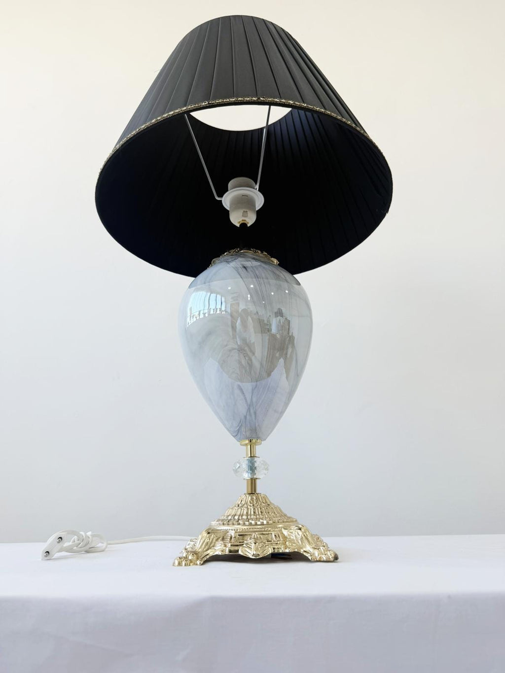 Murano Glass Table Lamp | Certified Murano Glass | Made in Italy | Decorative Lamp | Collection Mary