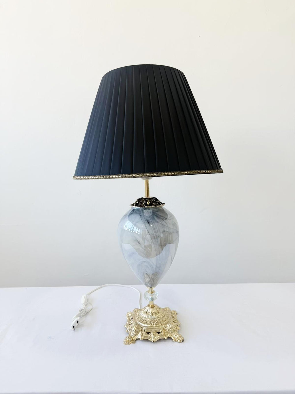 Murano Glass Table Lamp | Certified Murano Glass | Made in Italy | Decorative Lamp | Collection Mary