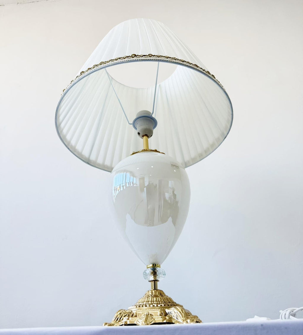 Murano Glass Table Lamp | Certified Murano Glass | Made in Italy | Decorative Lamp | Collection Mary