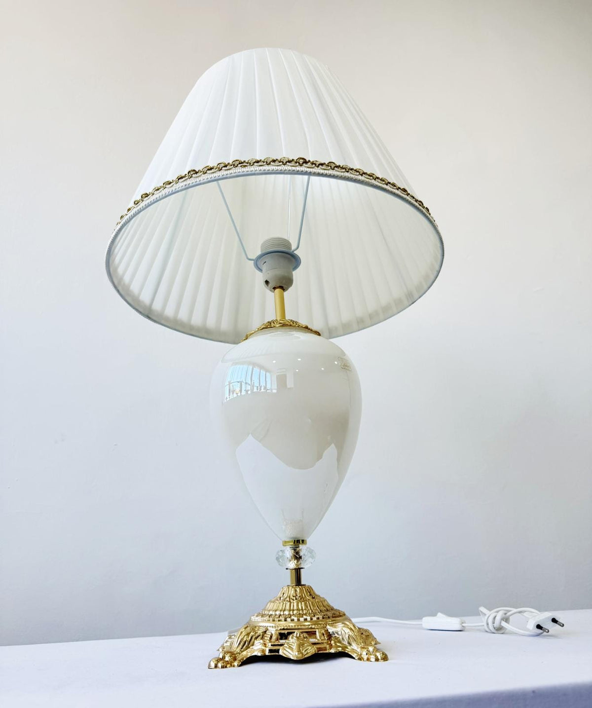 Murano Glass Table Lamp | Certified Murano Glass | Made in Italy | Decorative Lamp | Collection Mary