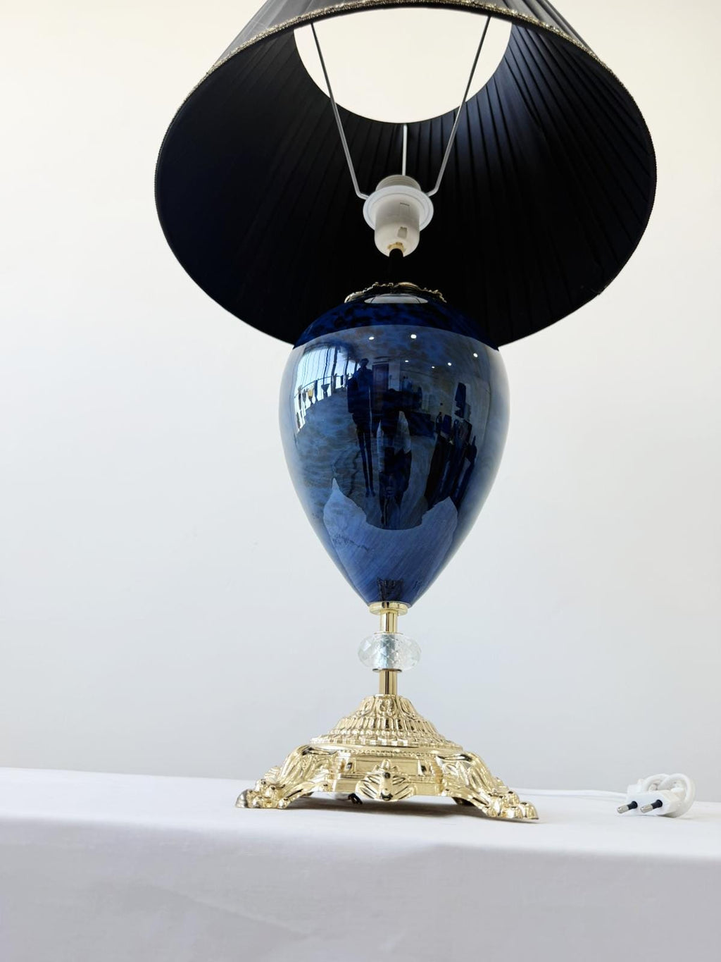 Murano Glass Table Lamp | Certified Murano Glass | Made in Italy | Decorative Lamp | Collection Mary