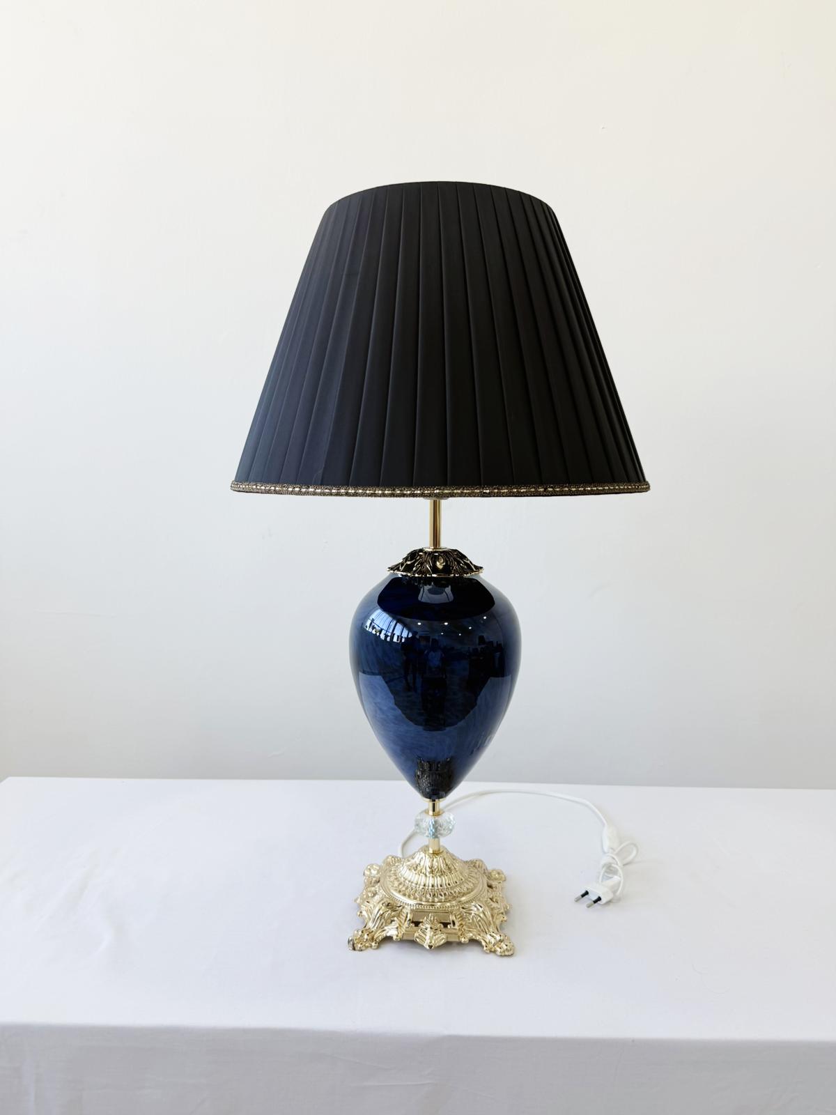 Murano Glass Table Lamp | Certified Murano Glass | Made in Italy | Decorative Lamp | Collection Mary