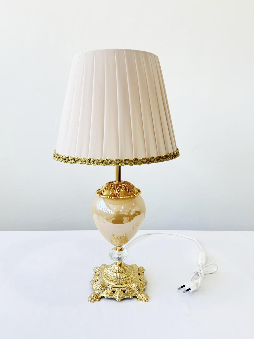 Murano Glass Table Lamp | Certified Murano Glass | Made in Italy | Decorative Lamp | Collection Mary