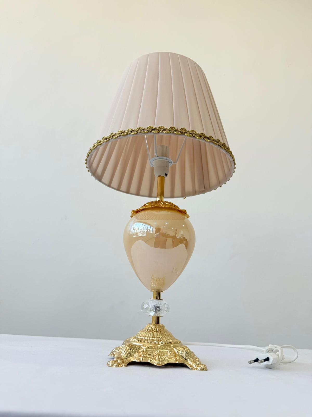 Murano Glass Table Lamp | Certified Murano Glass | Made in Italy | Decorative Lamp | Collection Mary
