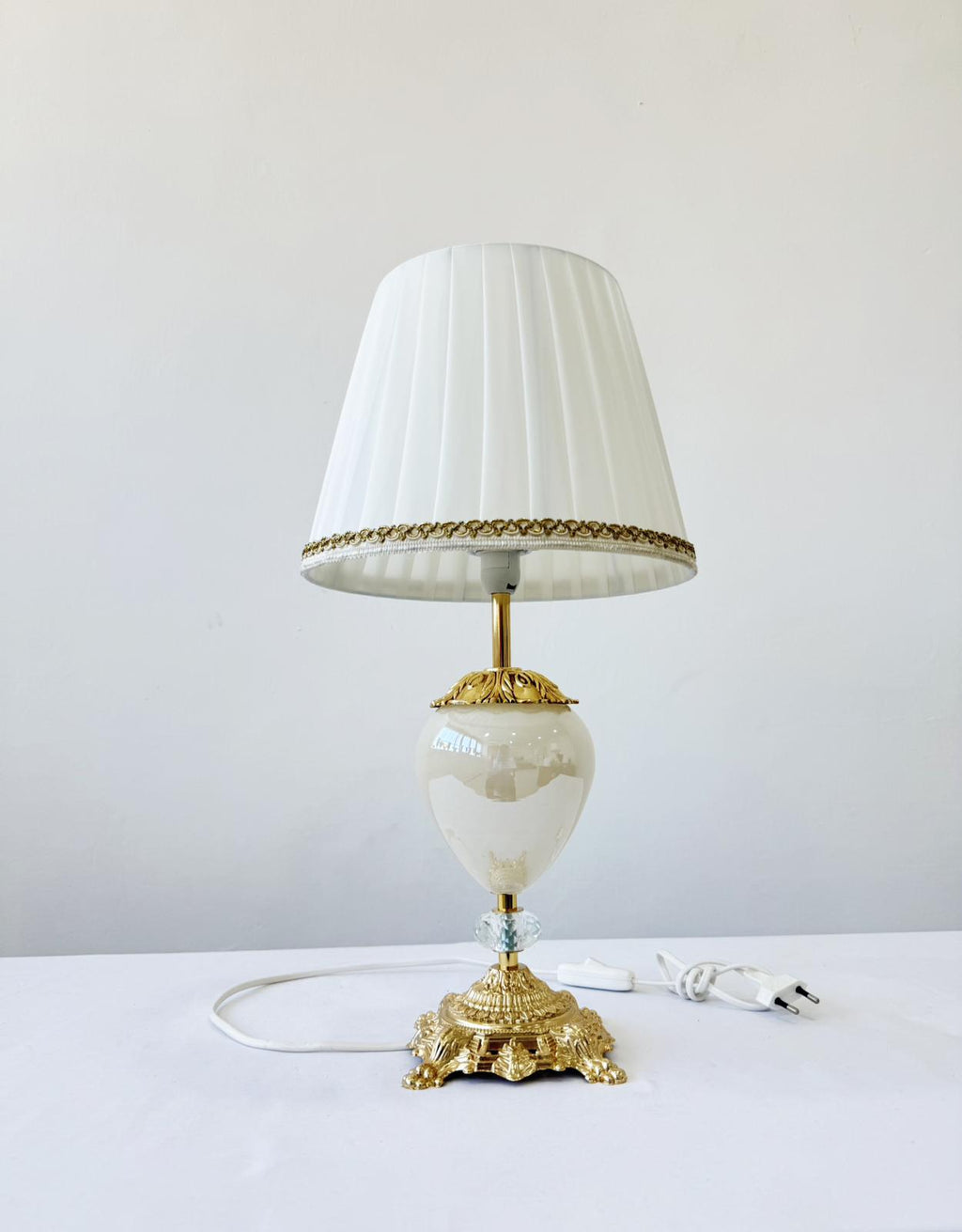 Murano Glass Table Lamp | Certified Murano Glass | Made in Italy | Decorative Lamp | Collection Mary
