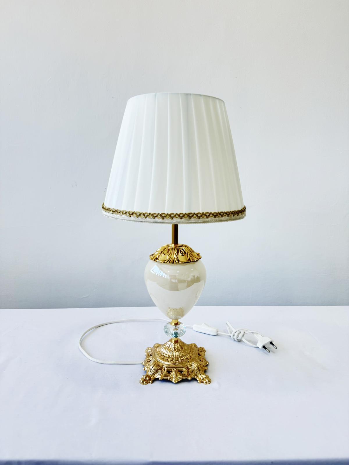 Murano Glass Table Lamp | Certified Murano Glass | Made in Italy | Decorative Lamp | Collection Mary