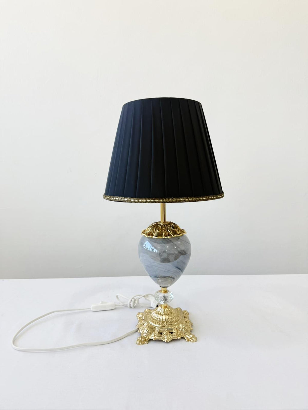 Murano Glass Table Lamp | Certified Murano Glass | Made in Italy | Decorative Lamp | Collection Mary