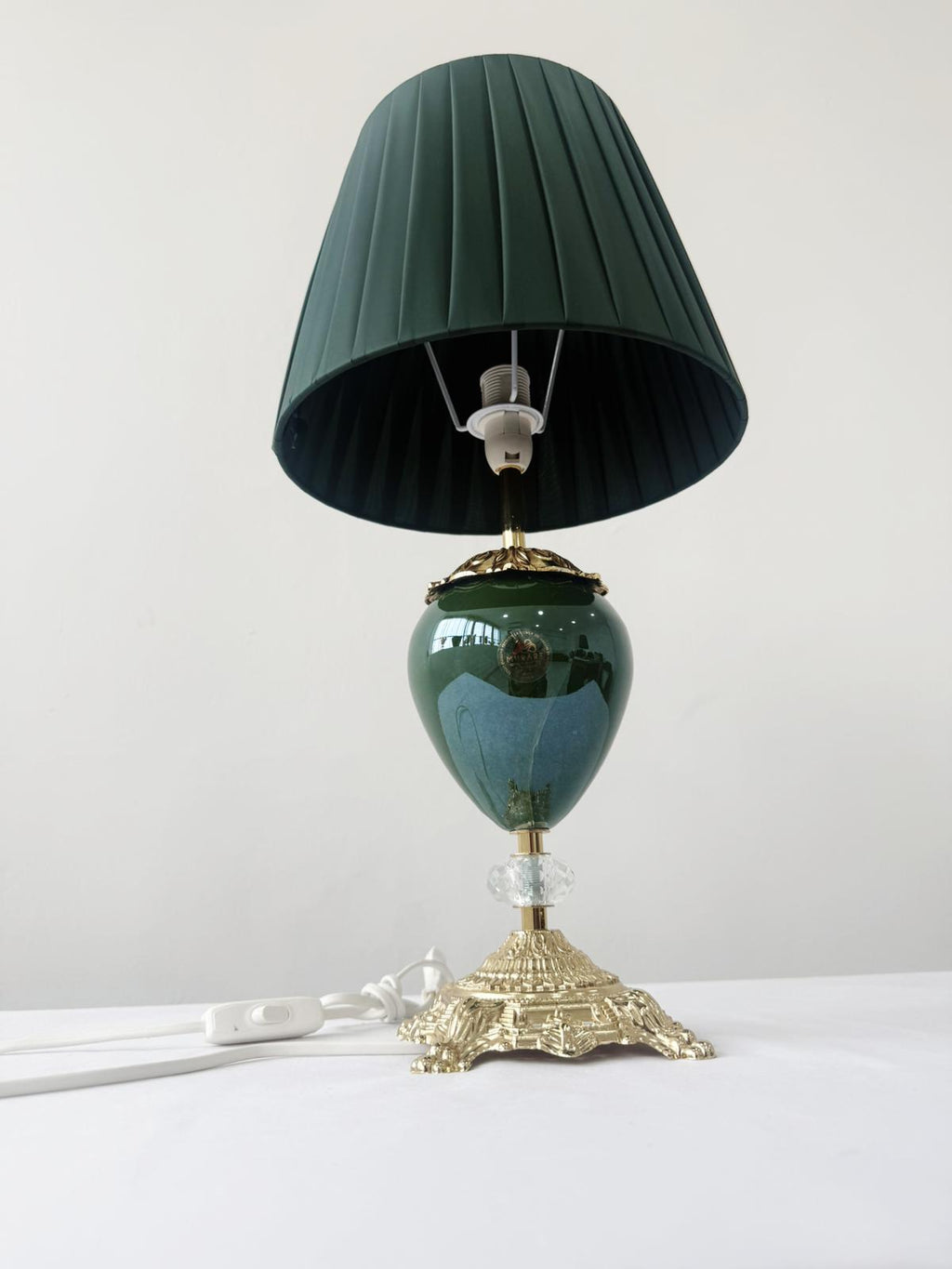Murano Glass Table Lamp | Certified Murano Glass | Made in Italy | Decorative Lamp | Collection Mary