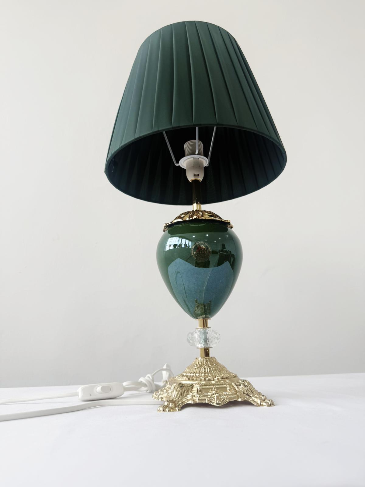 Murano Glass Table Lamp | Certified Murano Glass | Made in Italy | Decorative Lamp | Collection Mary