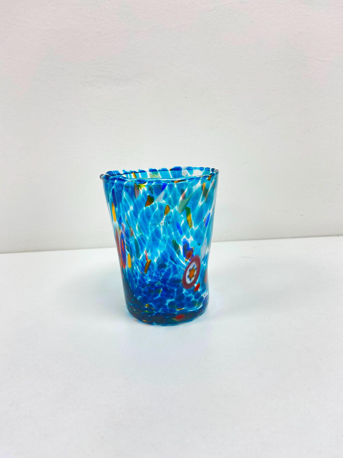 Murano Drinking Glass | Certified Murano Glass | Made in Italy | Water Glass | Collection Goto B2