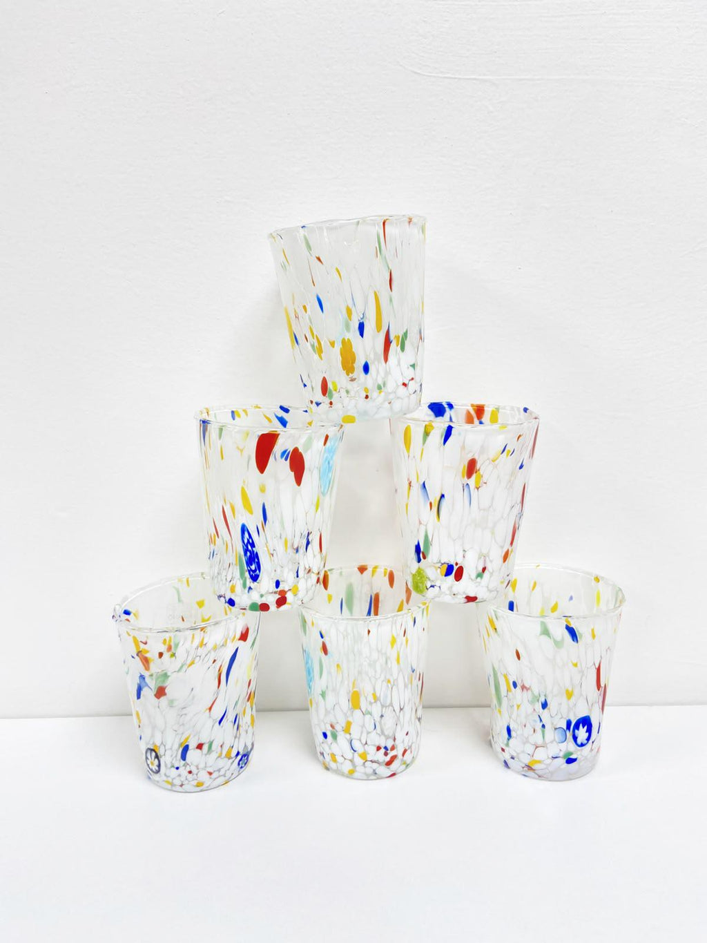 Murano Drinking Glass | Certified Murano Glass | Made in Italy | Water Glass | Collection Goto B2