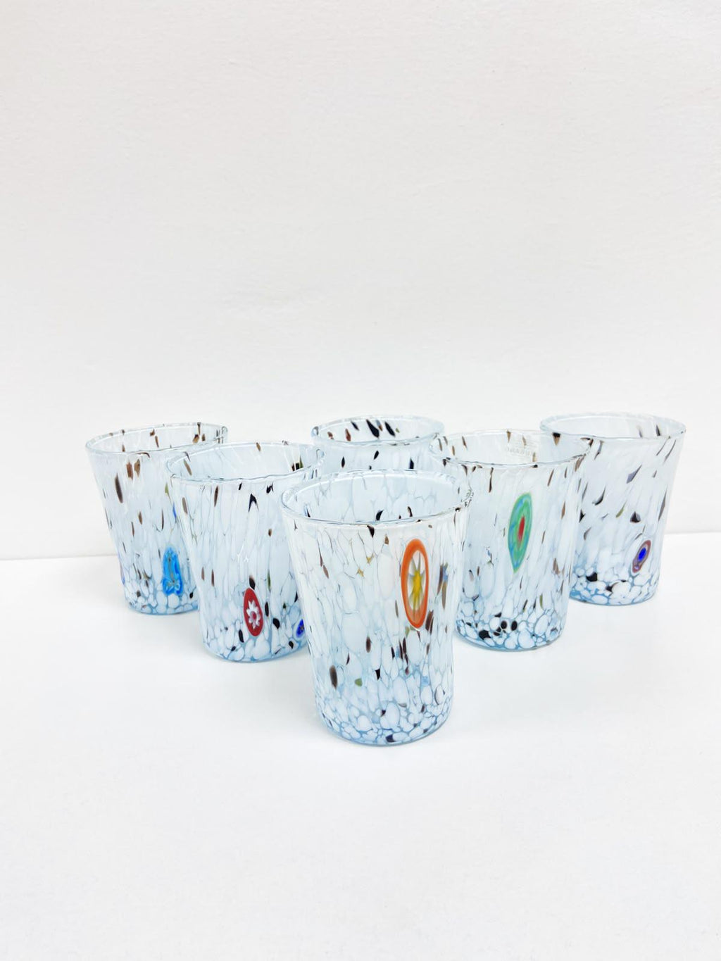 Murano Drinking Glass | Certified Murano Glass | Made in Italy | Water Glass | Collection Goto B2