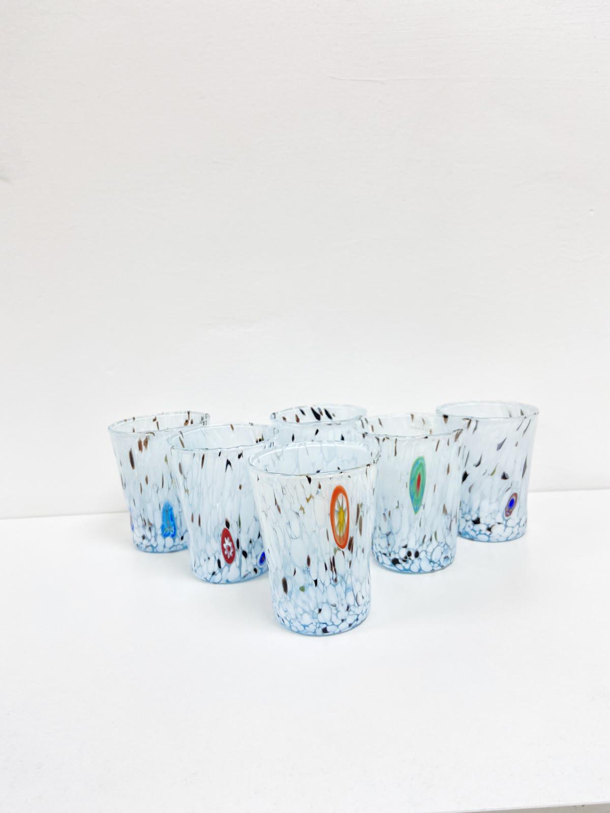 Murano Drinking Glass | Certified Murano Glass | Made in Italy | Water Glass | Collection Goto B2
