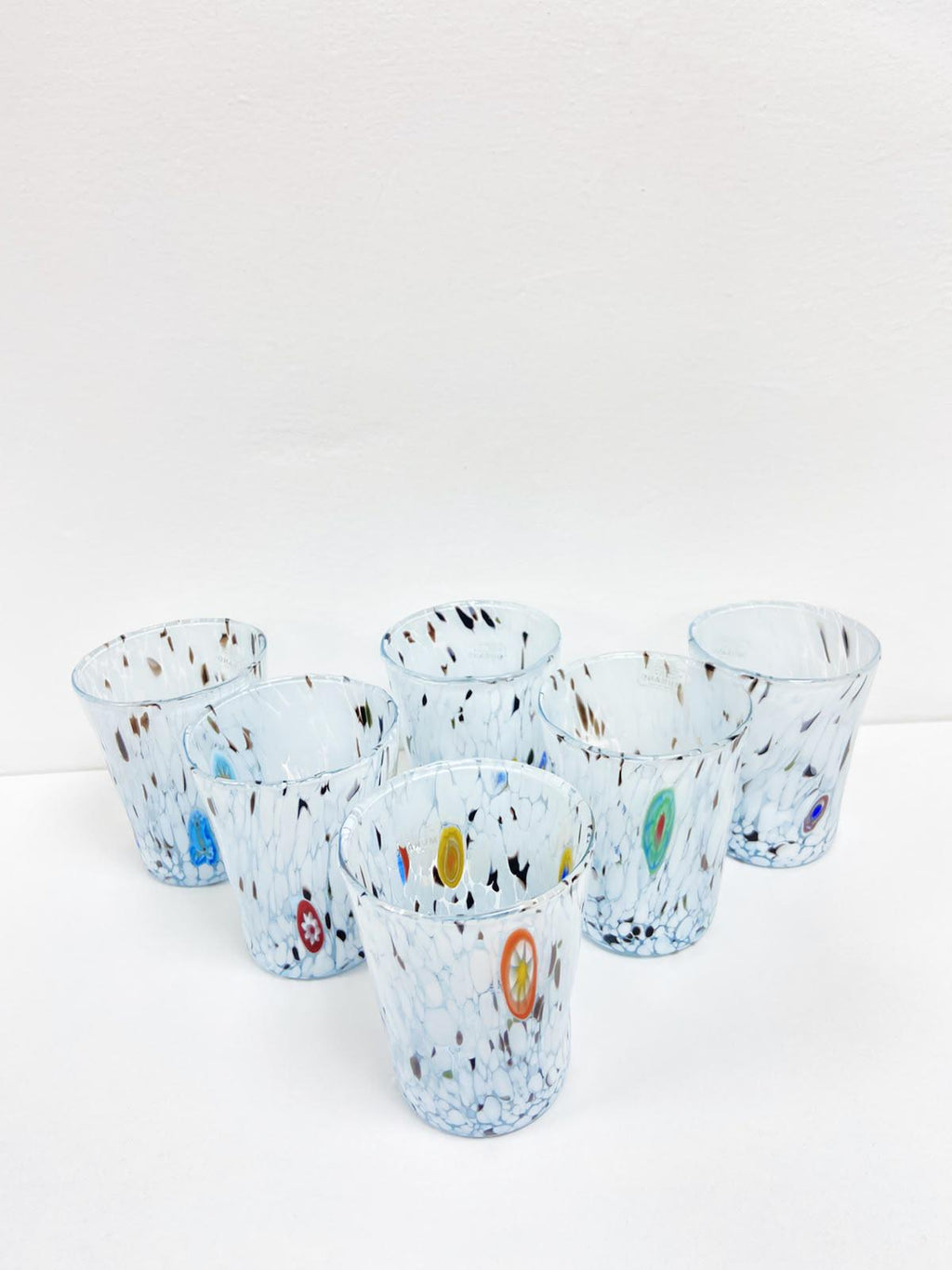 Murano Drinking Glass | Certified Murano Glass | Made in Italy | Water Glass | Collection Goto B2