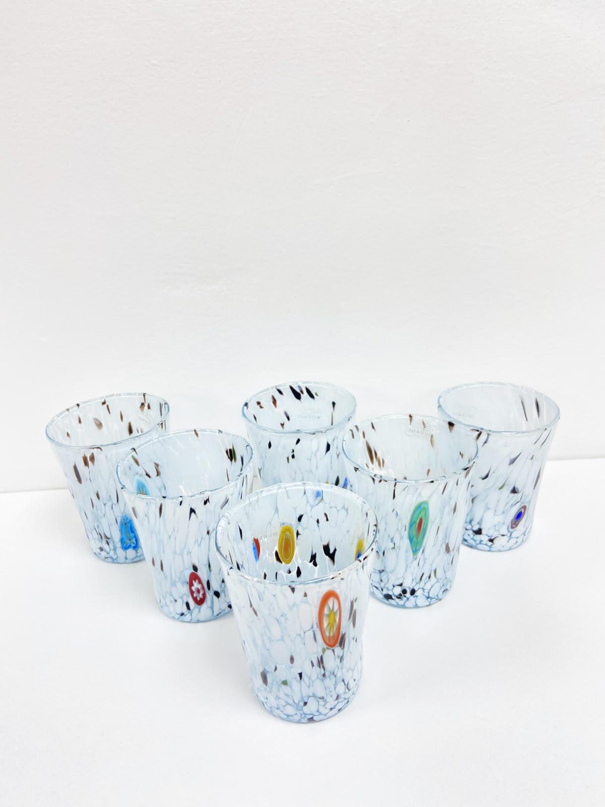 Murano Drinking Glass | Certified Murano Glass | Made in Italy | Water Glass | Collection Goto B2