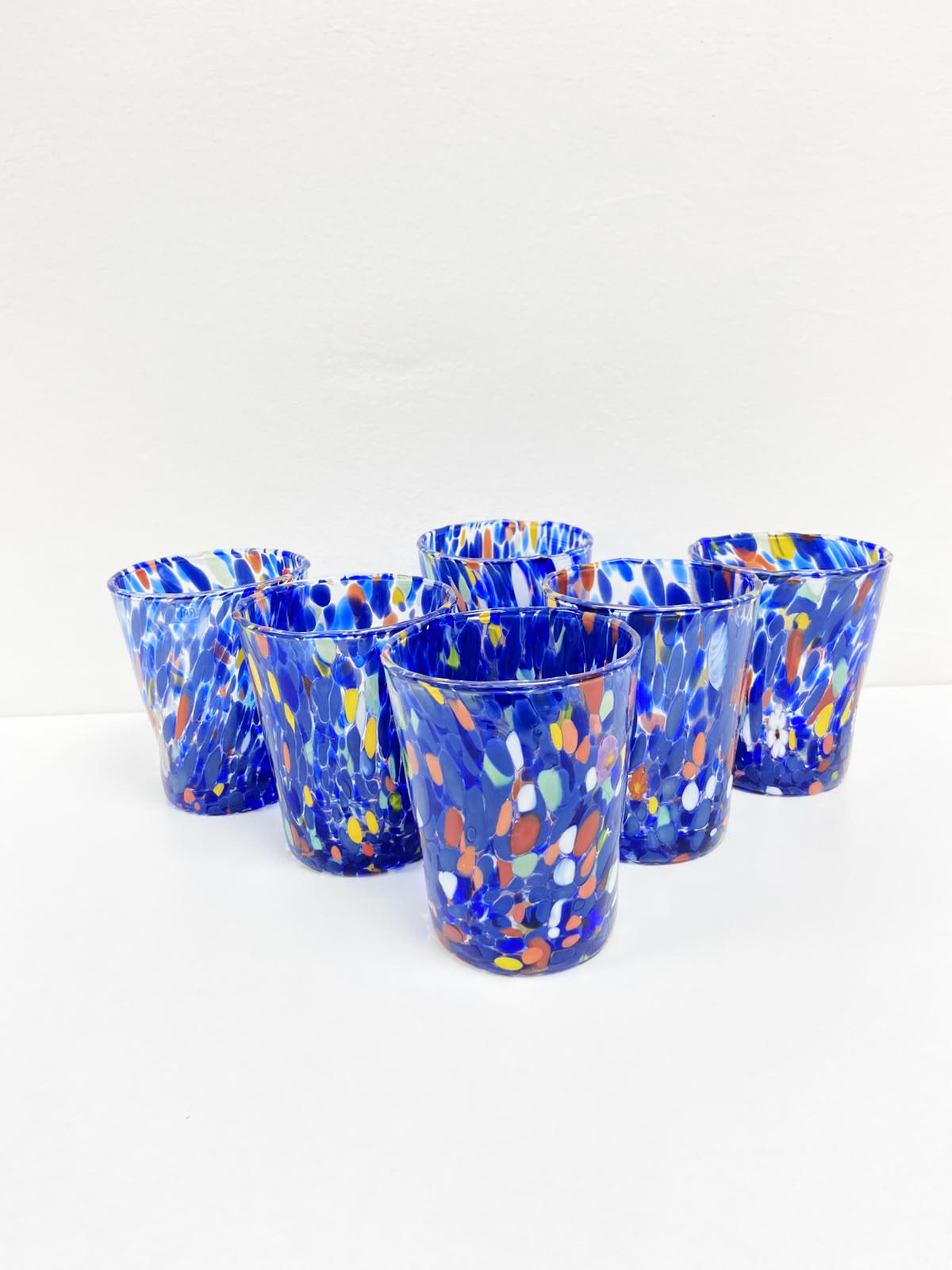Murano Drinking Glass | Certified Murano Glass | Made in Italy | Water Glass | Collection Goto B2