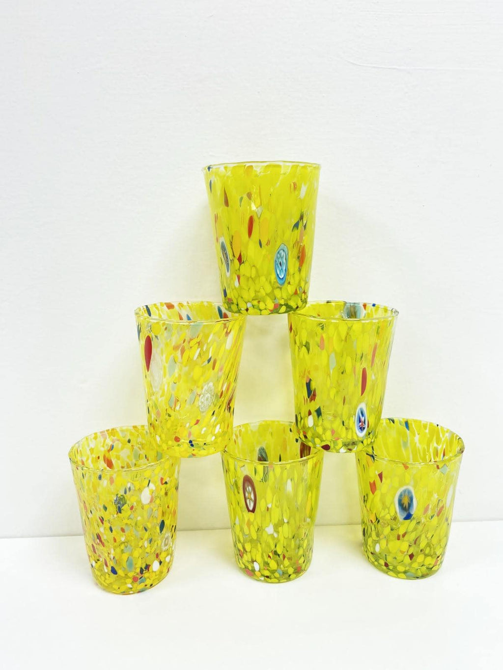 Murano Drinking Glass | Certified Murano Glass | Made in Italy | Water Glass | Collection Goto B2