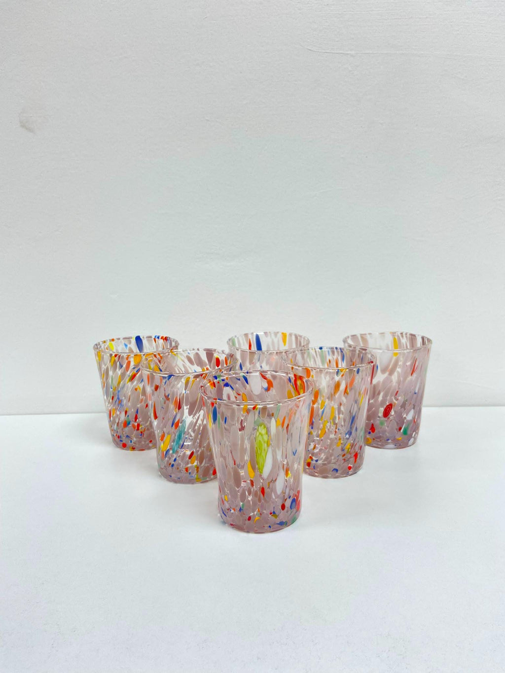 Murano Drinking Glass | Certified Murano Glass | Made in Italy | Water Glass | Collection Goto B2