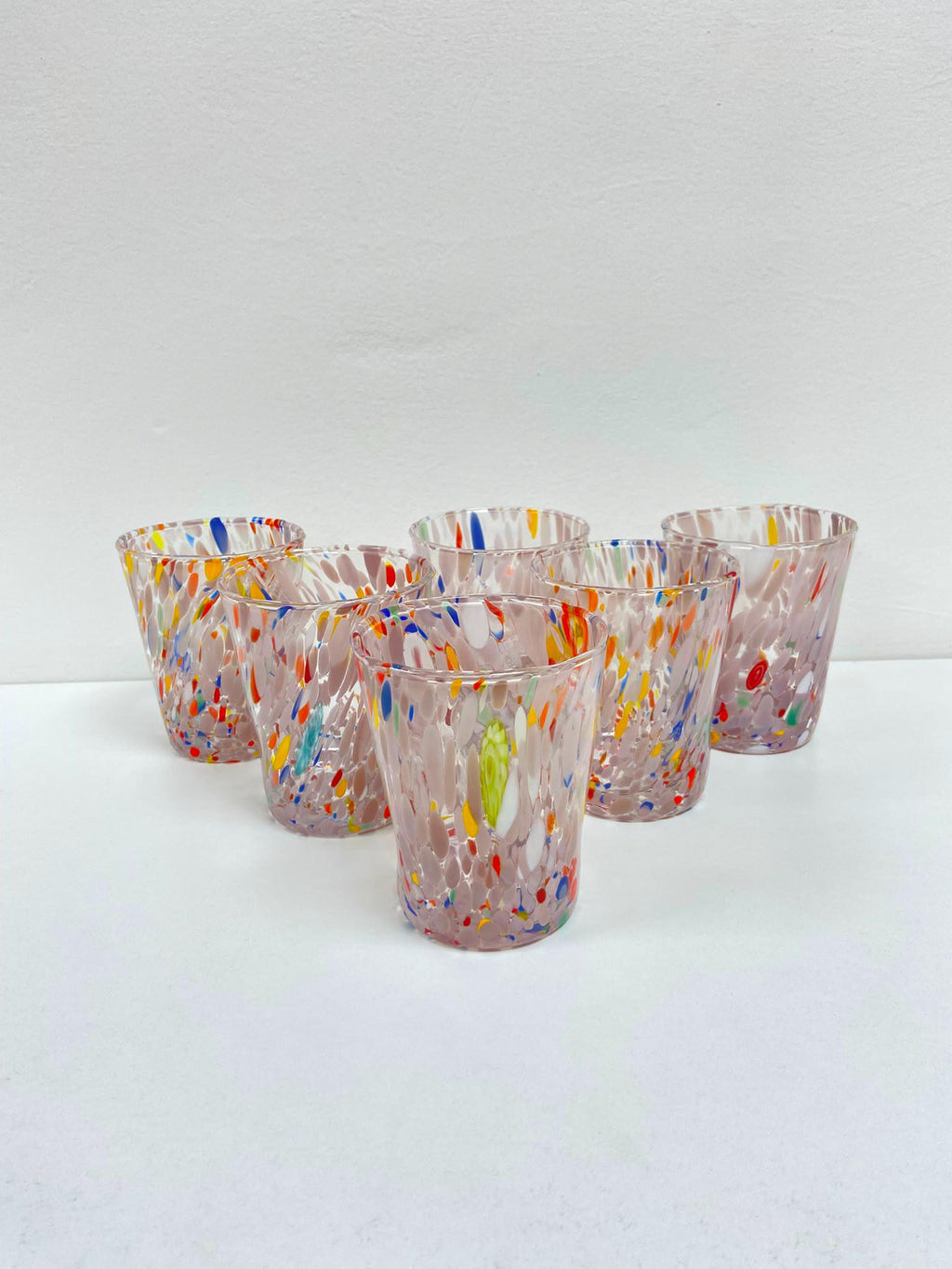 Murano Drinking Glass | Certified Murano Glass | Made in Italy | Water Glass | Collection Goto B2