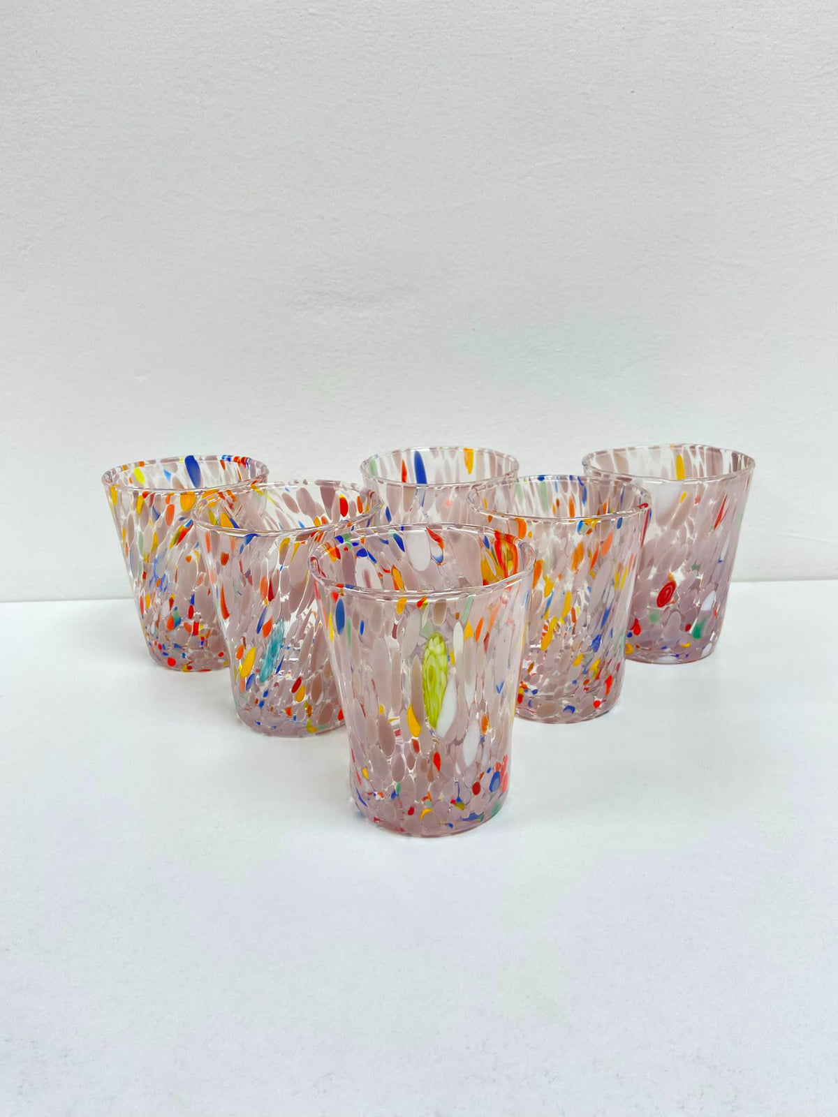 Murano Drinking Glass | Certified Murano Glass | Made in Italy | Water Glass | Collection Goto B2