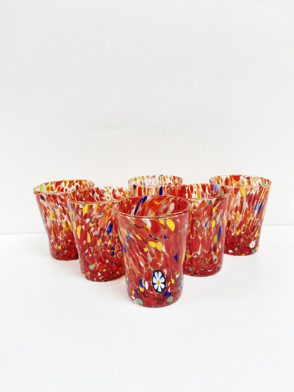 Murano Drinking Glass | Certified Murano Glass | Made in Italy | Water Glass | Collection Goto B2