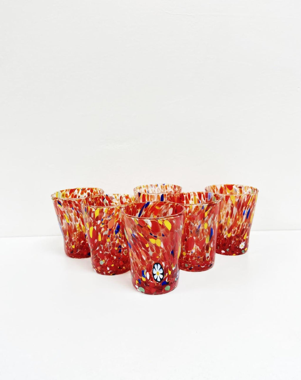 Murano Drinking Glass | Certified Murano Glass | Made in Italy | Water Glass | Collection Goto B2