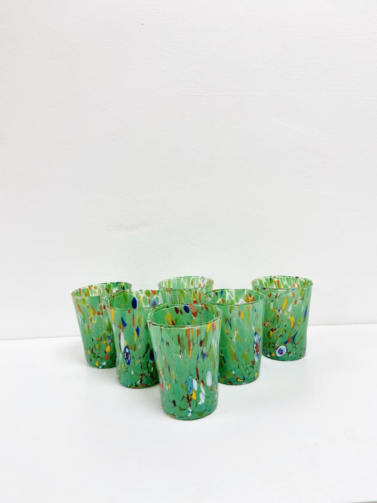 Murano Drinking Glass | Certified Murano Glass | Made in Italy | Water Glass | Collection Goto B2