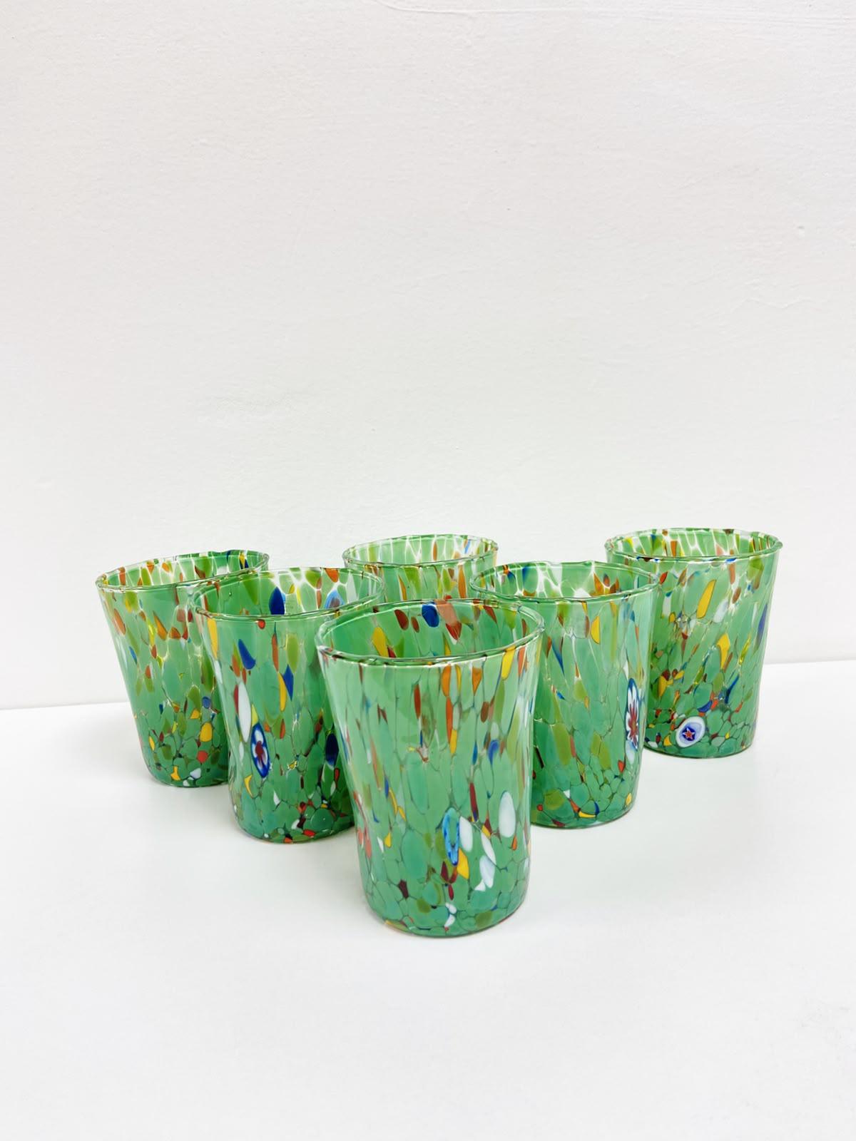 Murano Drinking Glass | Certified Murano Glass | Made in Italy | Water Glass | Collection Goto B2