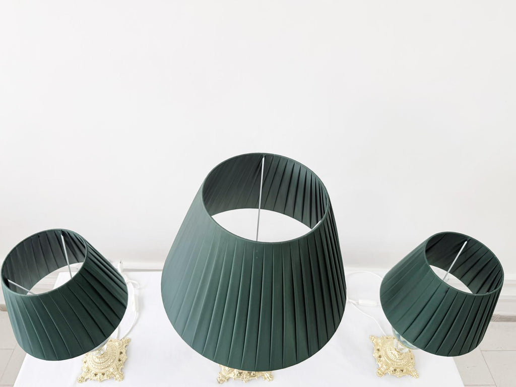 Murano Glass Table Lamp | Certified Murano Glass | Made in Italy | Decorative Lamp | Collection Pasta di Vetro Verde Goccia
