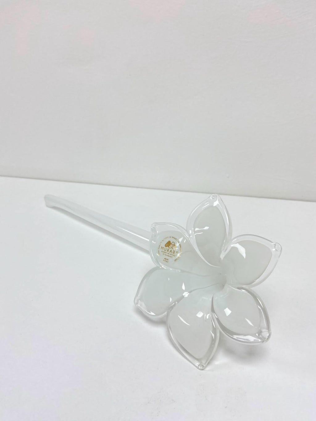 Murano Glass Flower | Certified Murano Glass | Made in Italy | Decorative Glass Flower