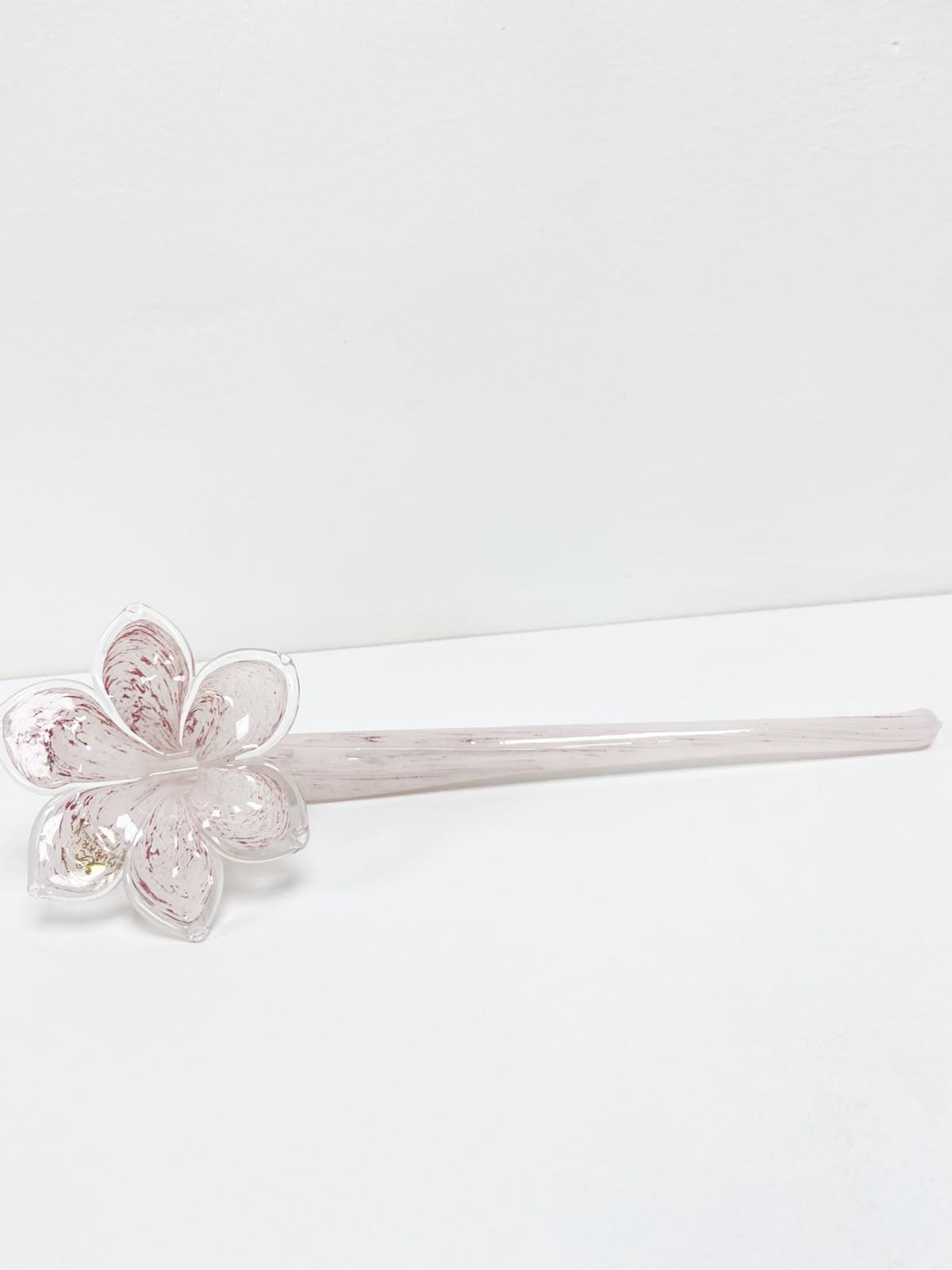 Murano Glass Flower | Certified Murano Glass | Made in Italy | Decorative Glass Flower