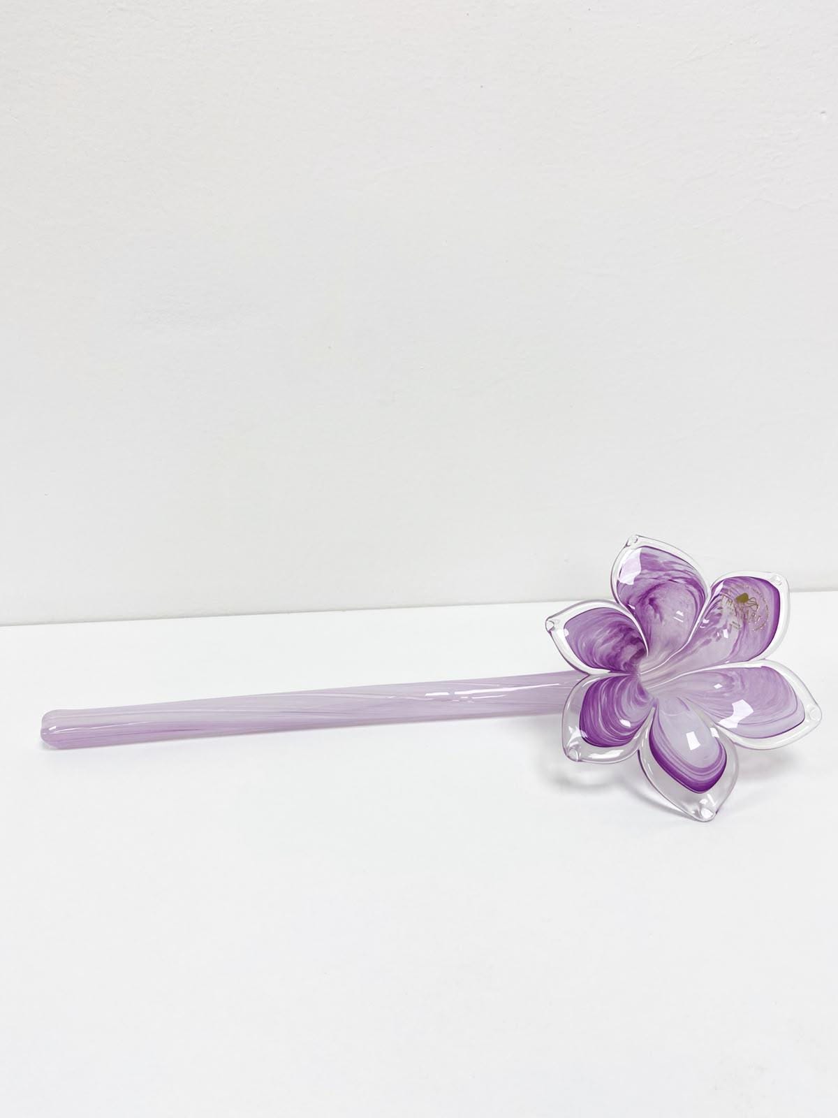 Murano Glass Flower | Certified Murano Glass | Made in Italy | Decorative Glass Flower