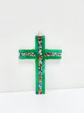 Murano Glass Crucifix | Catholic Cross | Made in Italy | Certified Murano Glass