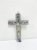 Murano Glass Crucifix | Catholic Cross | Made in Italy | Certified Murano Glass