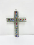 Murano Glass Crucifix | Catholic Cross | Made in Italy | Certified Murano Glass