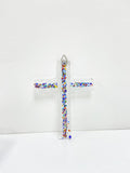 Murano Glass Crucifix | Catholic Cross | Made in Italy | Certified Murano Glass